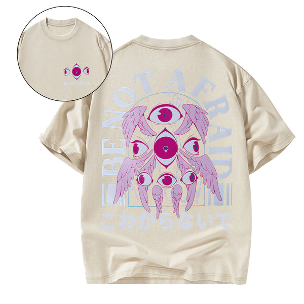 GC-WTSA0800 Be Not Afraid Christian Washed T-Shrit