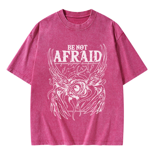 Be Not Afraid Christian Washed T-Shirt