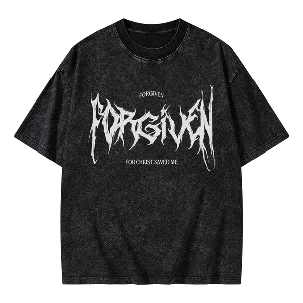 Forgiven Christian Washed T-Shirt