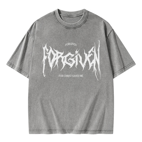 Forgiven Christian Washed T-Shirt