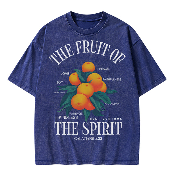 The Fruit Of Spirit Christian Wahsed T-Shirt