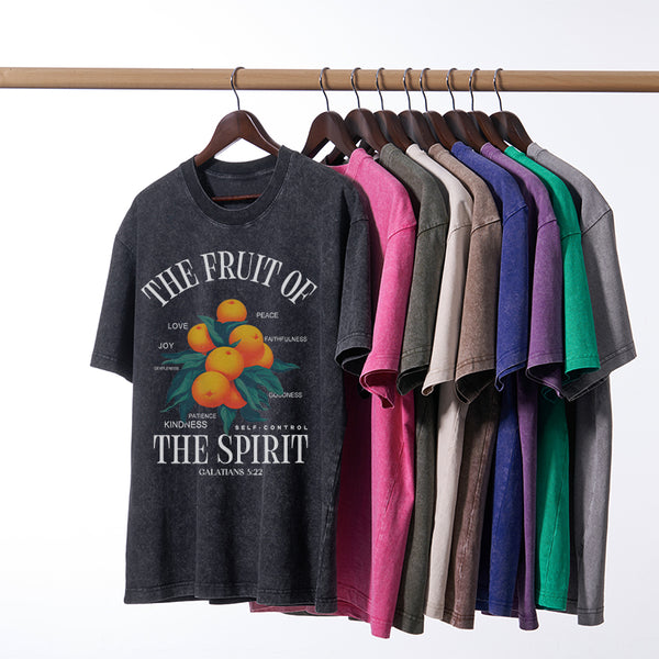 The Fruit Of Spirit Christian Wahsed T-Shirt