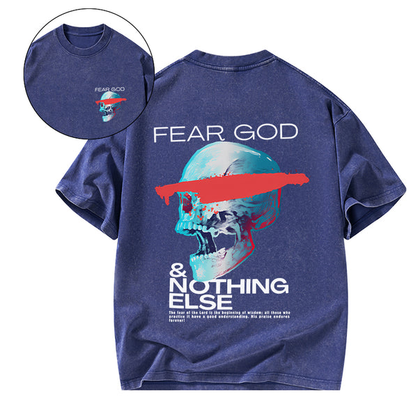 GC-WTSA1275 Fear God Christian Washed T-Shirt