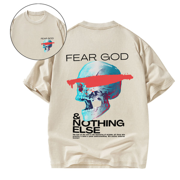 GC-WTSA1275 Fear God Christian Washed T-Shirt