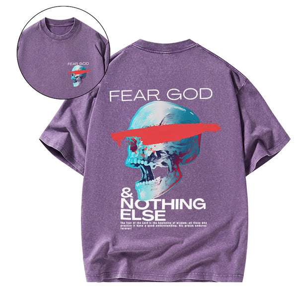 GC-WTSA1275 Fear God Christian Washed T-Shirt