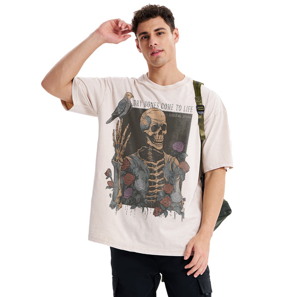 Dry Bones Come To Life Christian Washed T-Shirt