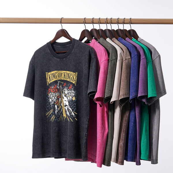 King Of Kings Christian Washed T-Shirt