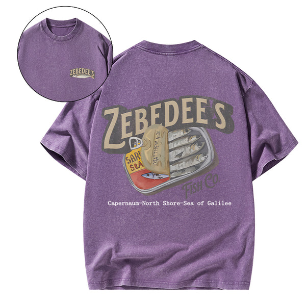Zebedee's Christian Washed T-Shirt