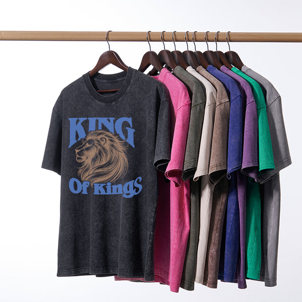King Of Kings Christian Washed T-Shirt