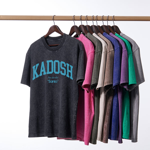 GC-WTSA1711 KADOSH Christian Washed T-Shirt