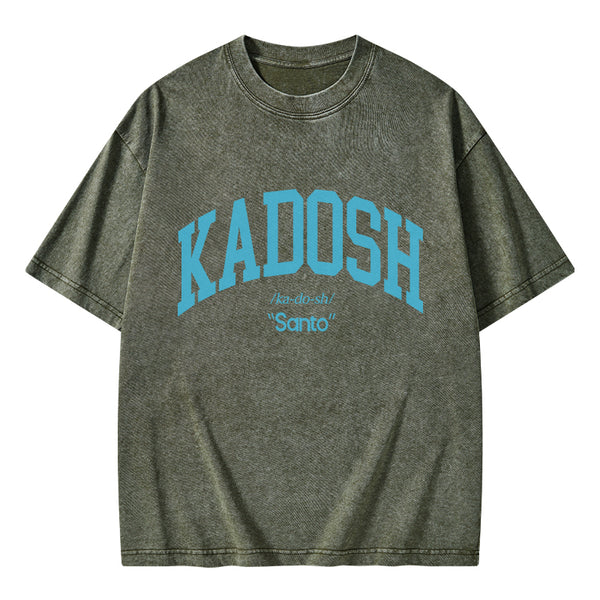 GC-WTSA1711 KADOSH Christian Washed T-Shirt