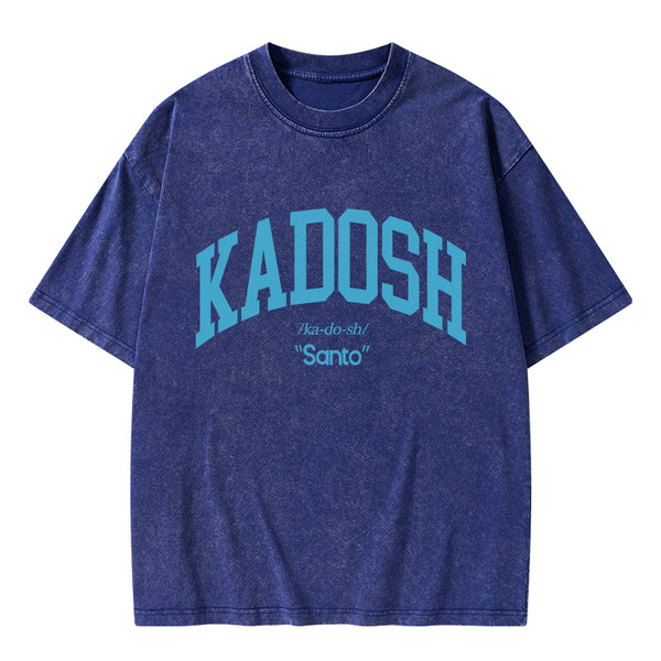GC-WTSA1711 KADOSH Christian Washed T-Shirt