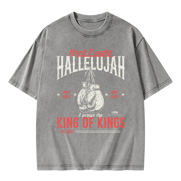 Kings Of Kings Christian Washed T-Shirt
