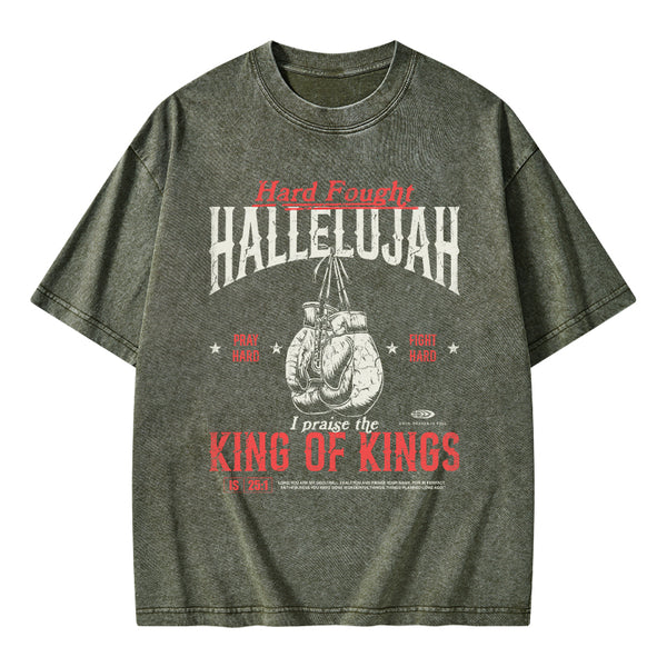 Kings Of Kings Christian Washed T-Shirt