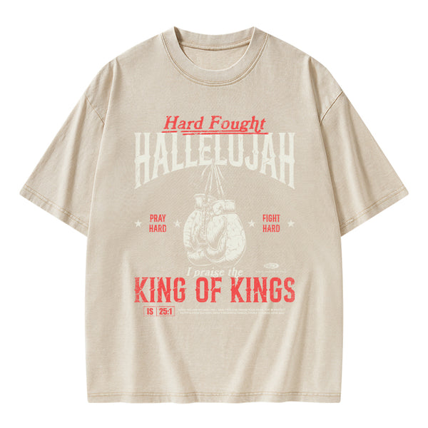 Kings Of Kings Christian Washed T-Shirt