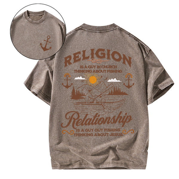 GC-WTSA1738 Religion Relationship Christian Washed T-Shirt