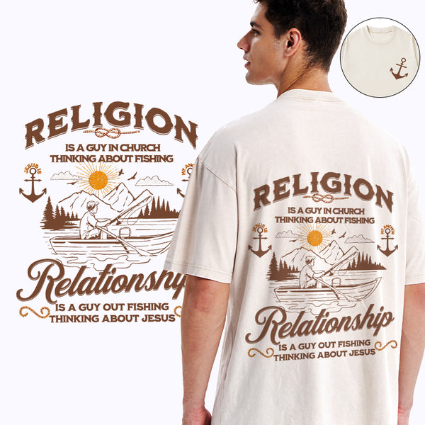 GC-WTSA1738 Religion Relationship Christian Washed T-Shirt