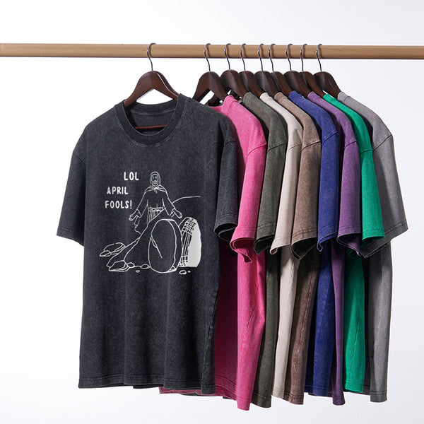 LOL April Fools Christian Washed T-Shirt