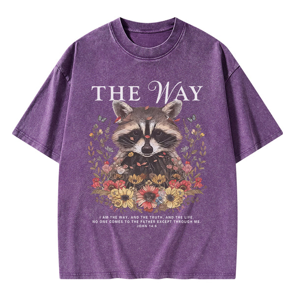 GC-WTSA1803 The Way Christian Washed T-Shirt