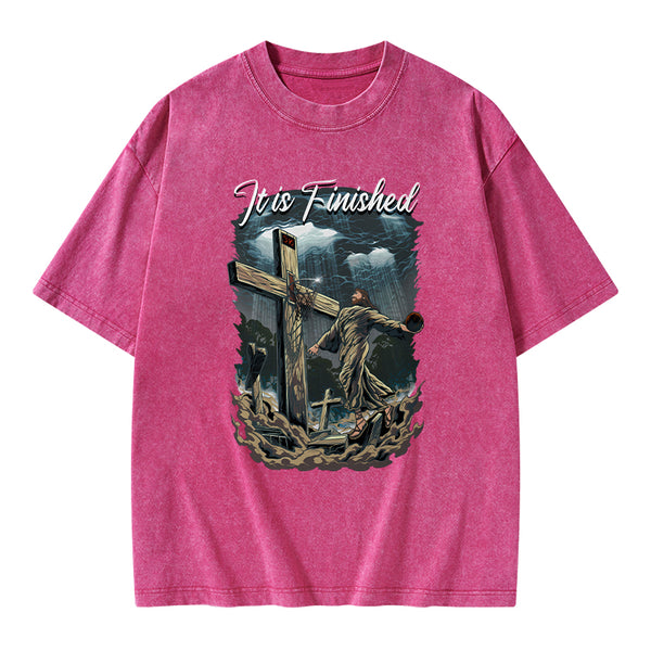 It Is Finish Christian Washed T-Shirt