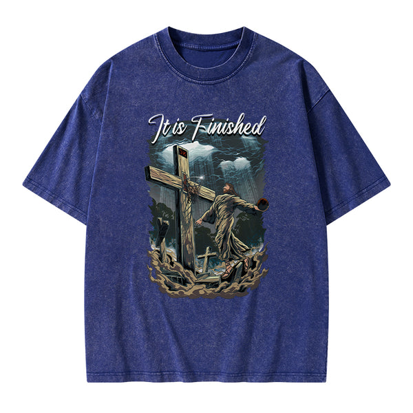 It Is Finish Christian Washed T-Shirt