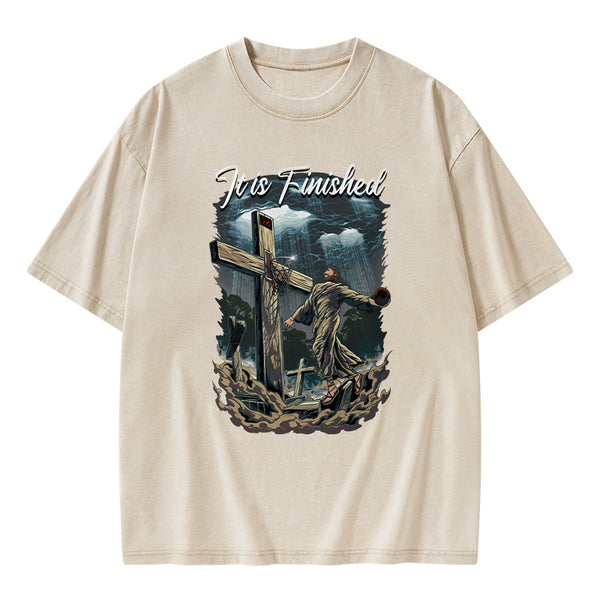 It Is Finish Christian Washed T-Shirt