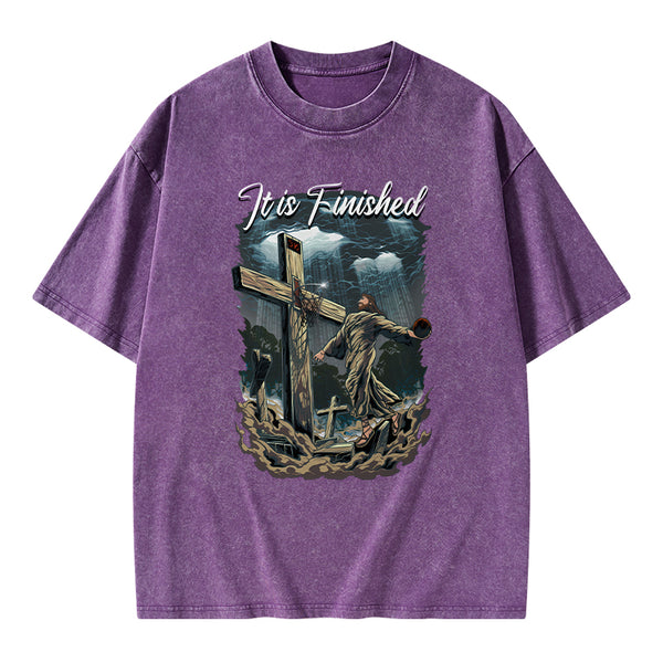 It Is Finish Christian Washed T-Shirt