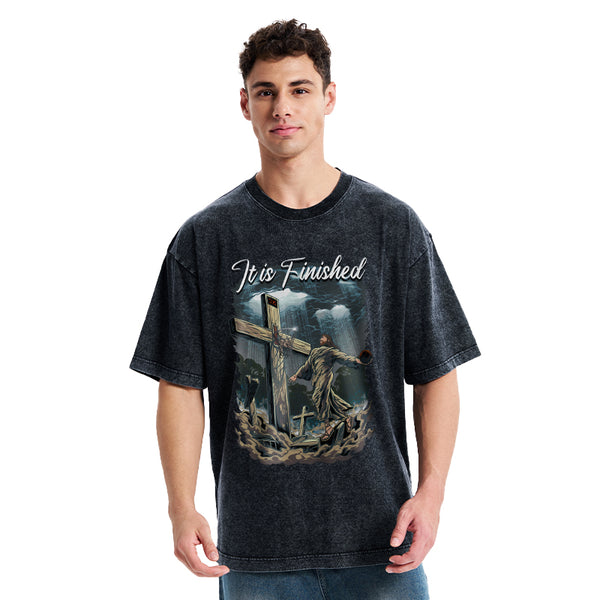 It Is Finish Christian Washed T-Shirt