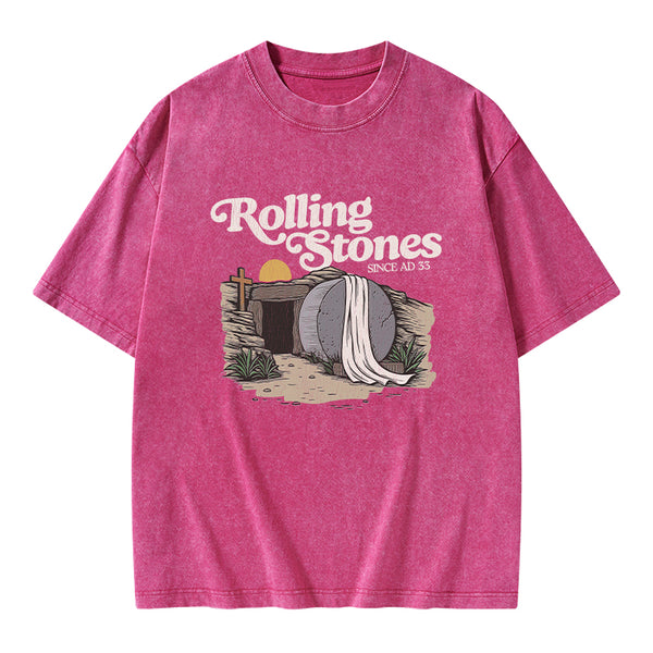 Rolling Stone Christian Washed T-Shirt