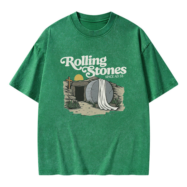 Rolling Stone Christian Washed T-Shirt