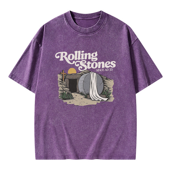 Rolling Stone Christian Washed T-Shirt
