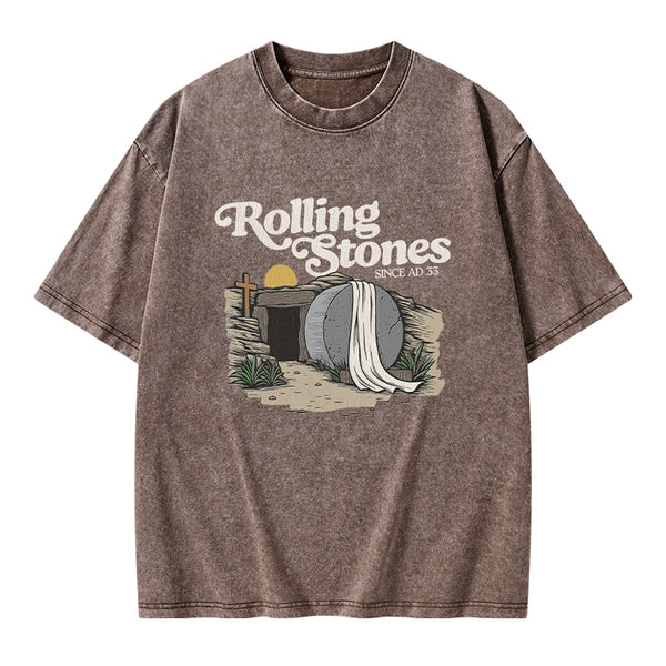 Rolling Stone Christian Washed T-Shirt