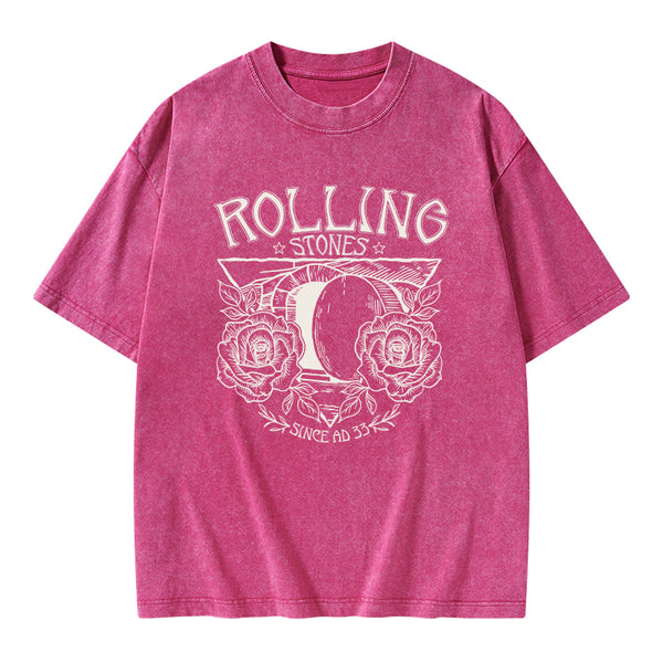 Rolling Stones Retro Christian Washed T-Shirt