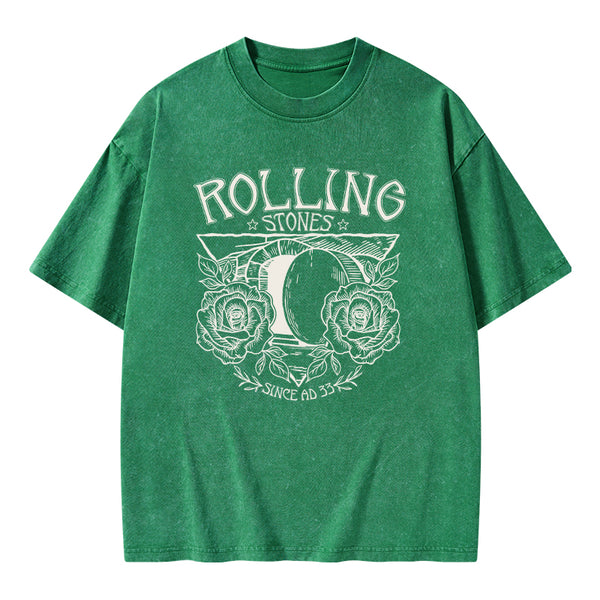 Rolling Stones Retro Christian Washed T-Shirt