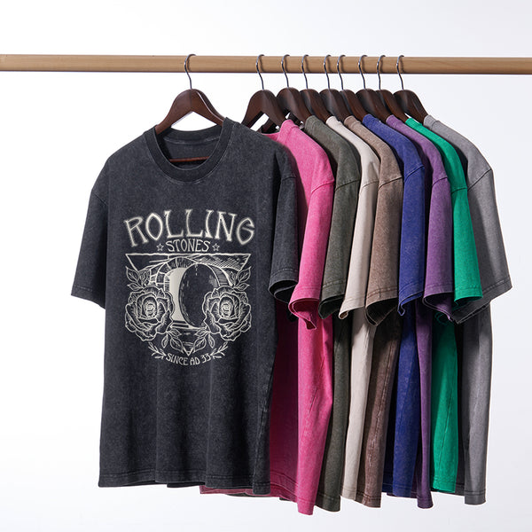 Rolling Stones Retro Christian Washed T-Shirt