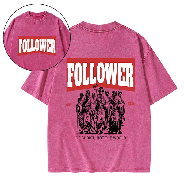 Follower Christian Washed T-Shirt