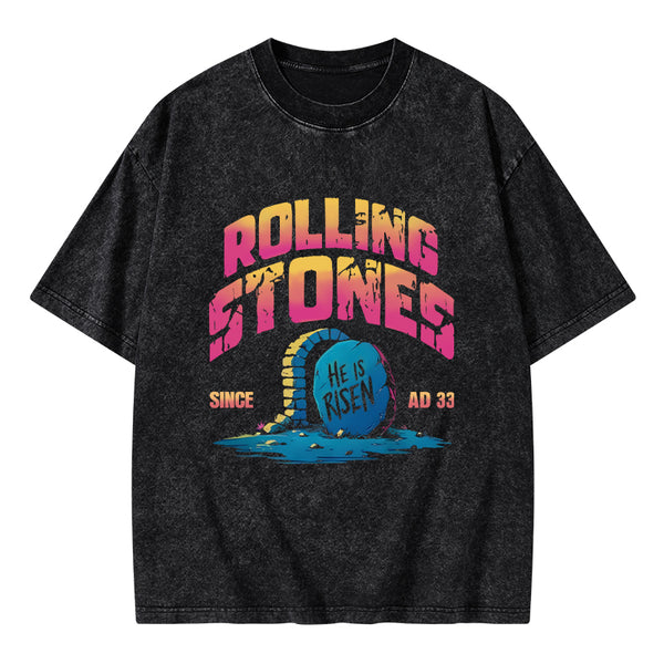Rolling Stone Trend Christian Washed T-Shirt