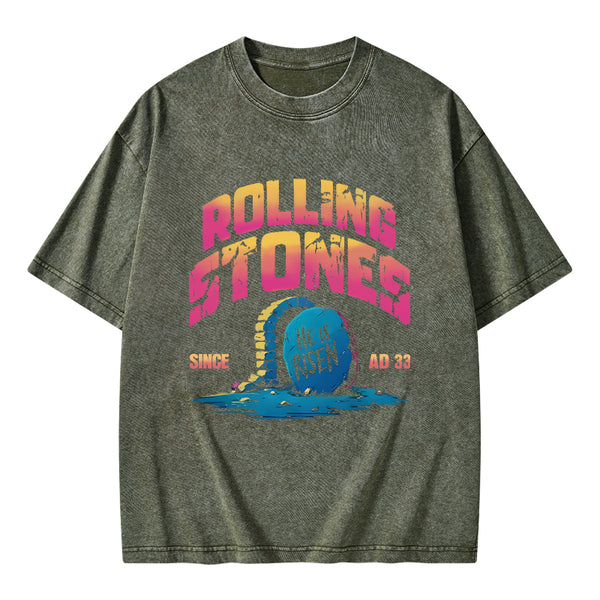 Rolling Stone Trend Christian Washed T-Shirt