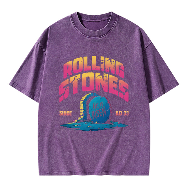 Rolling Stone Trend Christian Washed T-Shirt