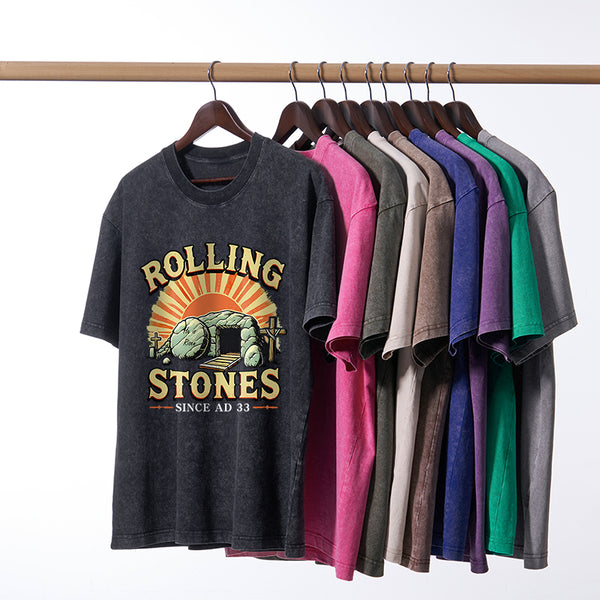 Rolling Stone Street Christian Washed T-Shirt