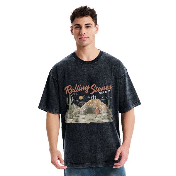 Rolling Stones Christian Washed T-Shirt