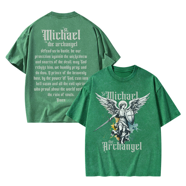 GC-WTSA2093 Michael Christian Washed T-Shirt