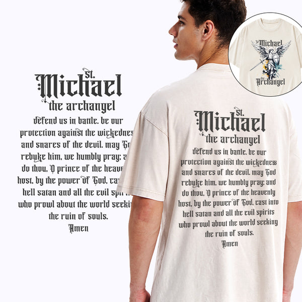 GC-WTSA2093 Michael Christian Washed T-Shirt