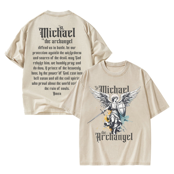 GC-WTSA2093 Michael Christian Washed T-Shirt