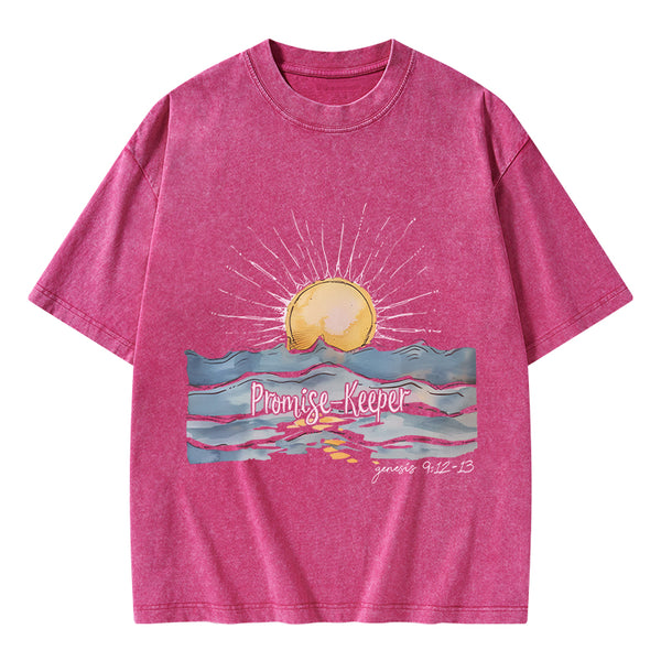 Promise Keeper Christian Washed T-Shirt