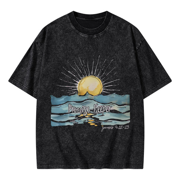 Promise Keeper Christian Washed T-Shirt