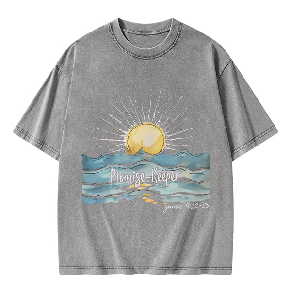 Promise Keeper Christian Washed T-Shirt