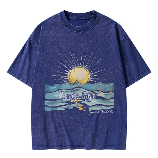 Promise Keeper Christian Washed T-Shirt