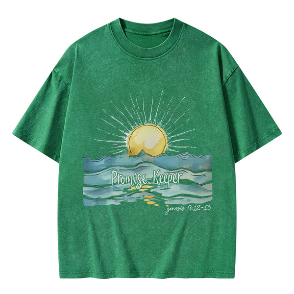 Promise Keeper Christian Washed T-Shirt