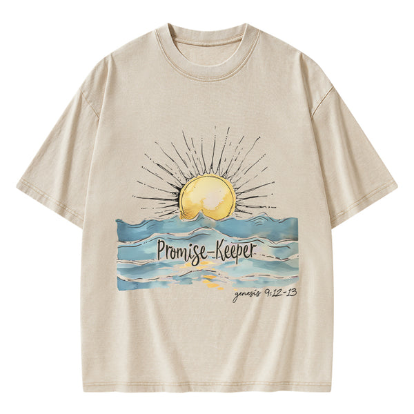 Promise Keeper Christian Washed T-Shirt